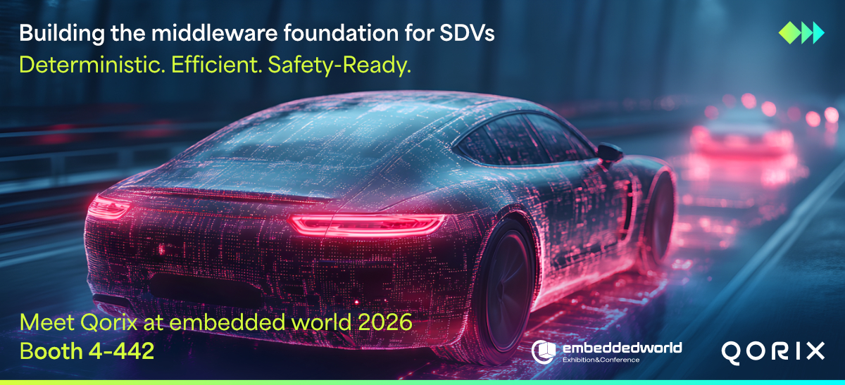 Qorix at embedded world 2026
