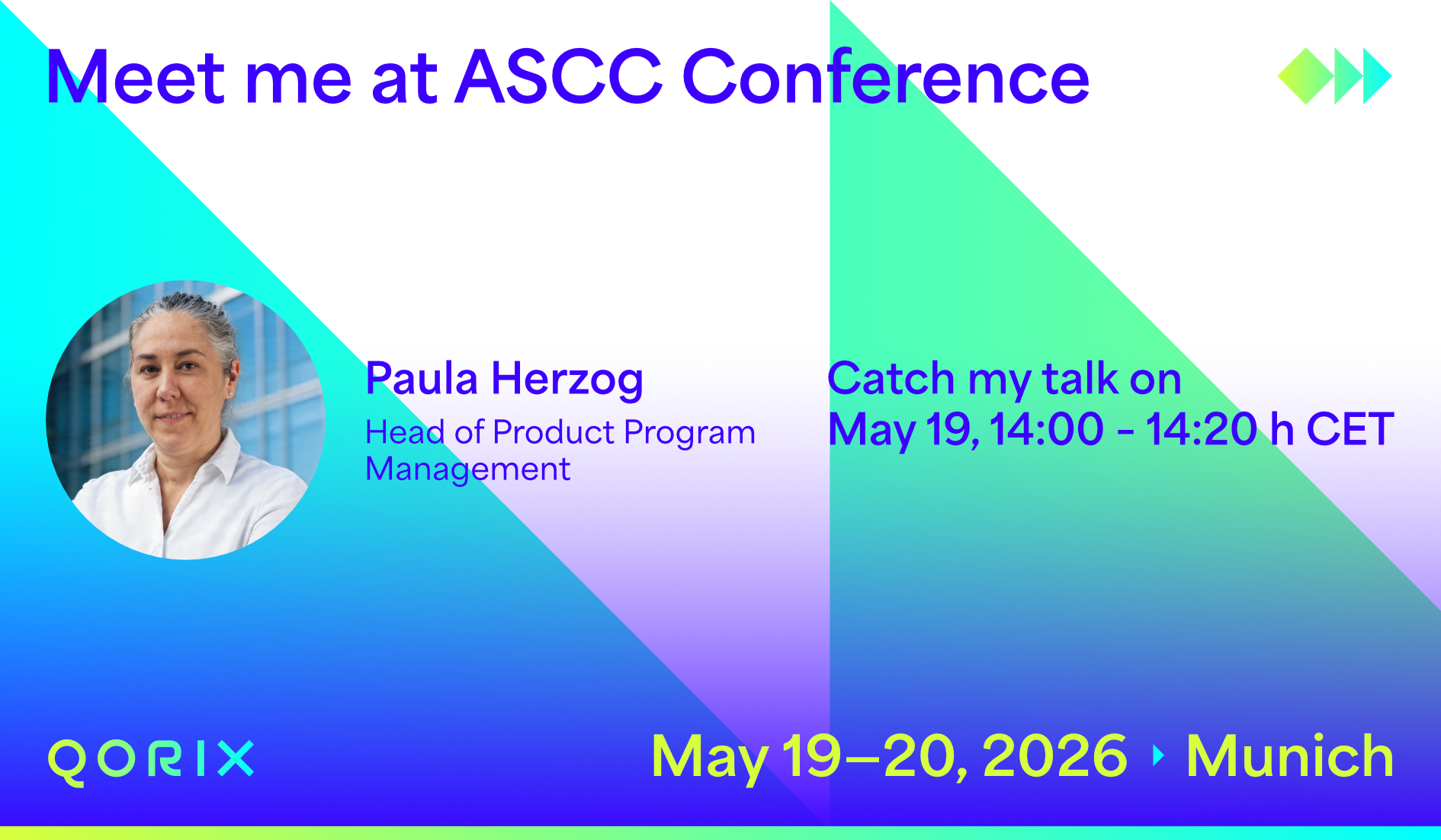 Qorix at ASCC 2026