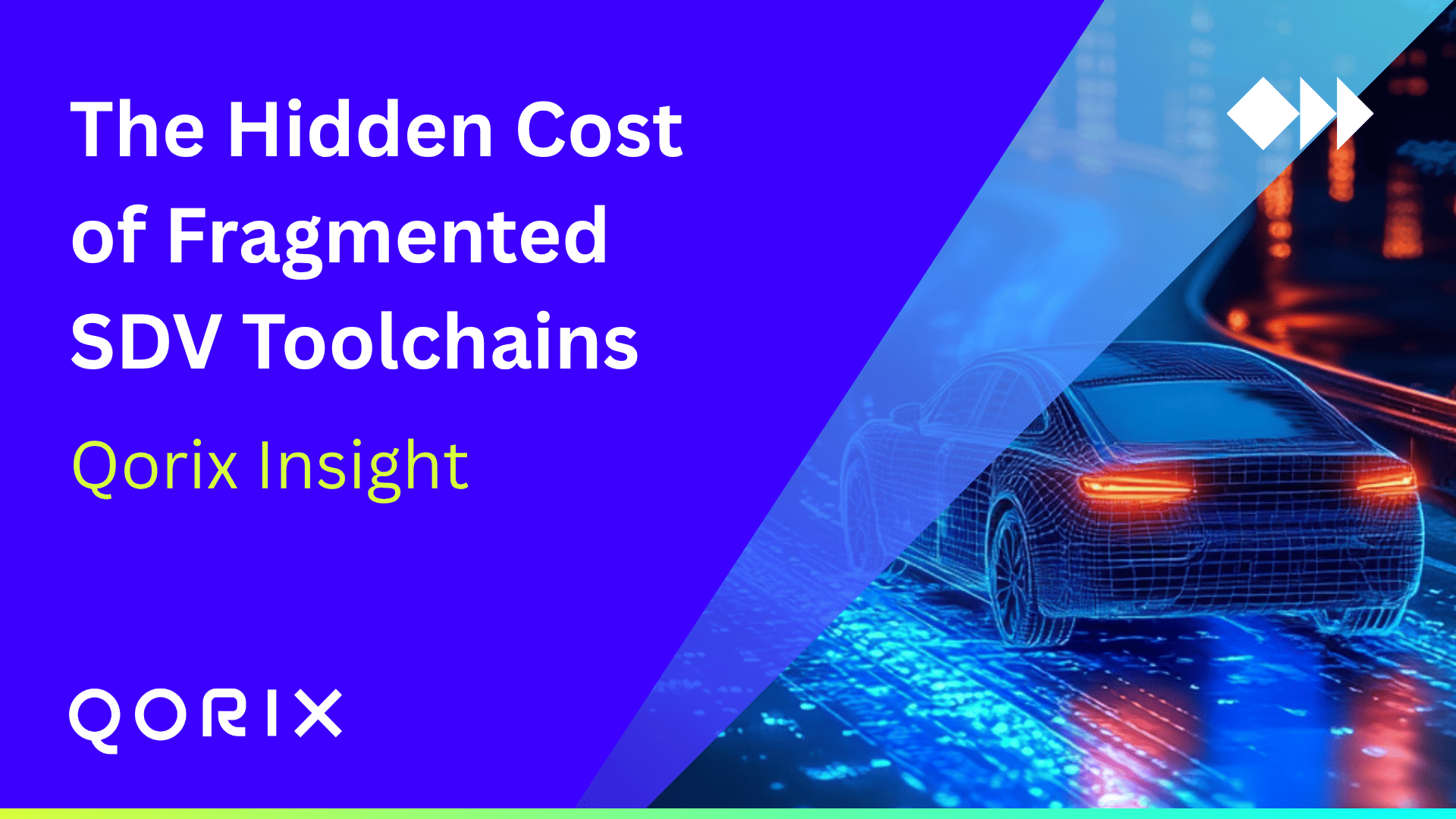 The Hidden Cost of Fragmented SDV Toolchains