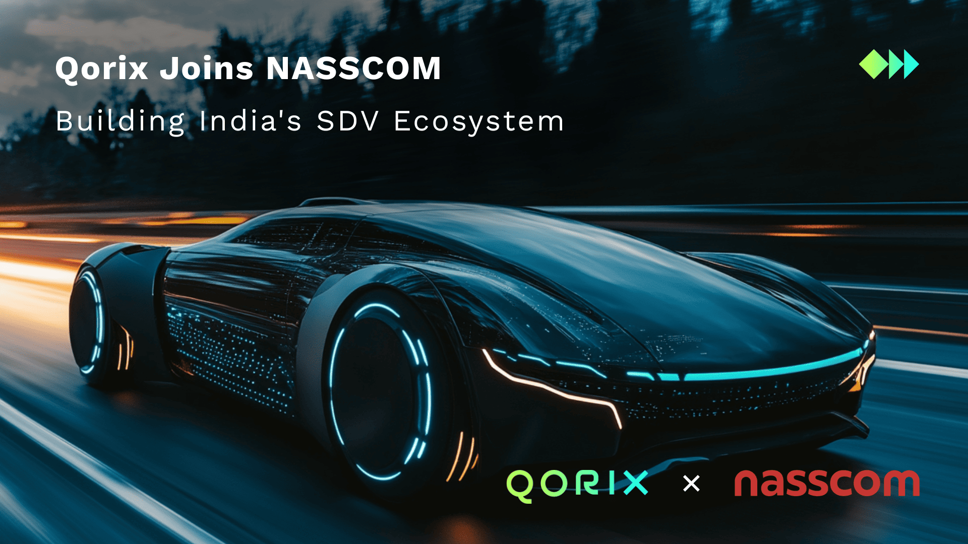 Qorix Joins NASSCOM to Help Build India's Software-Defined Vehicle Ecosystem