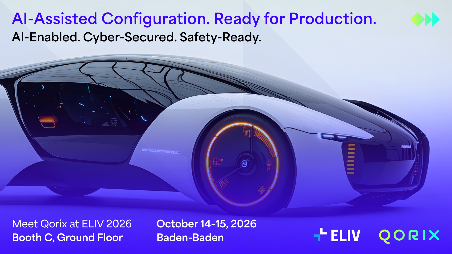 Qorix at ELIV 2026: AI-Assisted SDV Middleware Live